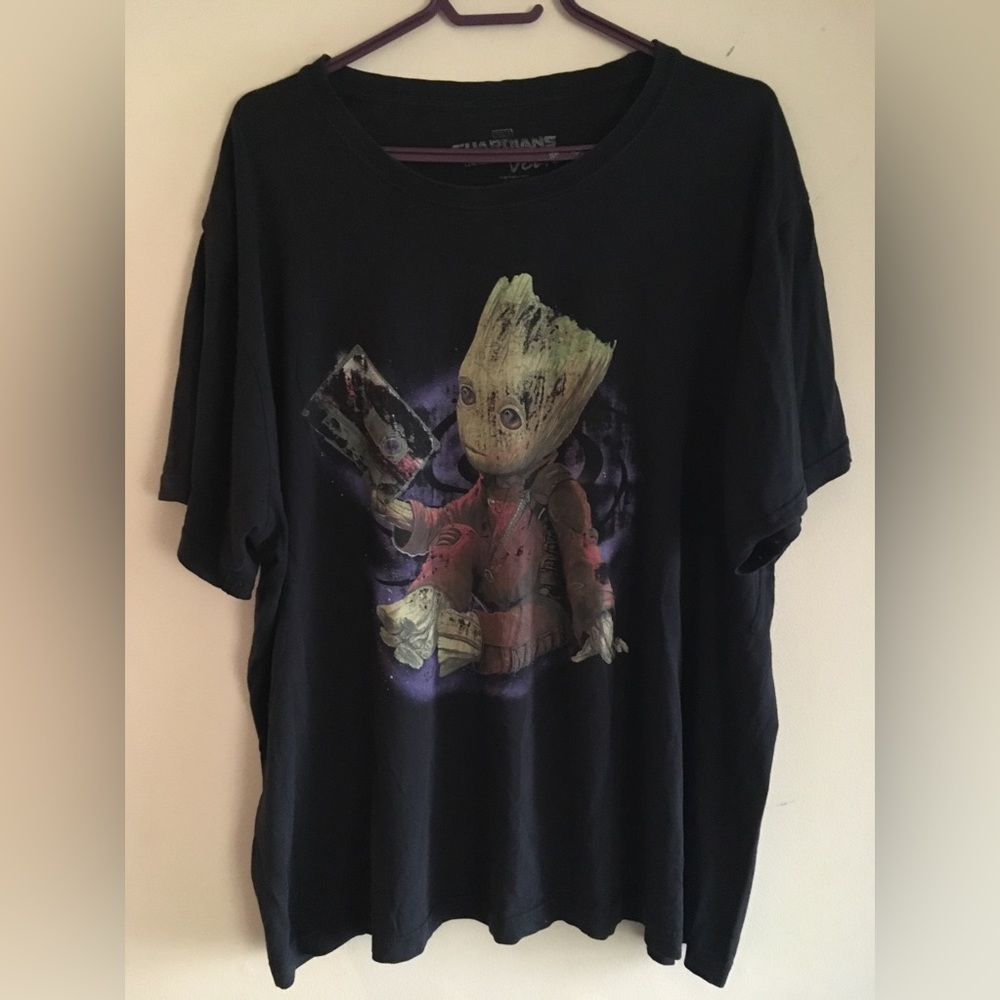 Groot guardians of the galaxy t shirt